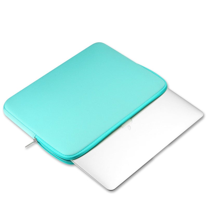 CCPK Laptop Sleeve 15.6" for MacBook Pro 16 inch Mac Air 15 inch M4 M3 Compatible with Hp Lenovo Dell Acer Computer Laptop Bag Sleeve Carrying Case Cover Protective Skin 15.6-16 inch Accessories, Mint - Image 5